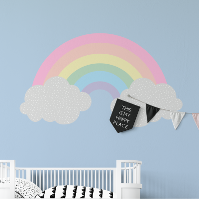 “Happy Place” Wall Decal