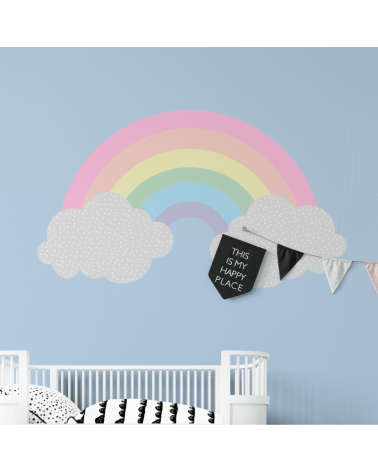 “Happy Place” Wall Decal