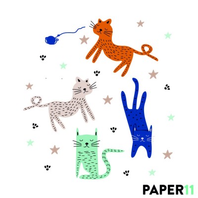 “Here Kitty” Wall Decal 2