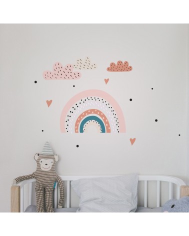 "Rainbow Love” Wall Decal
