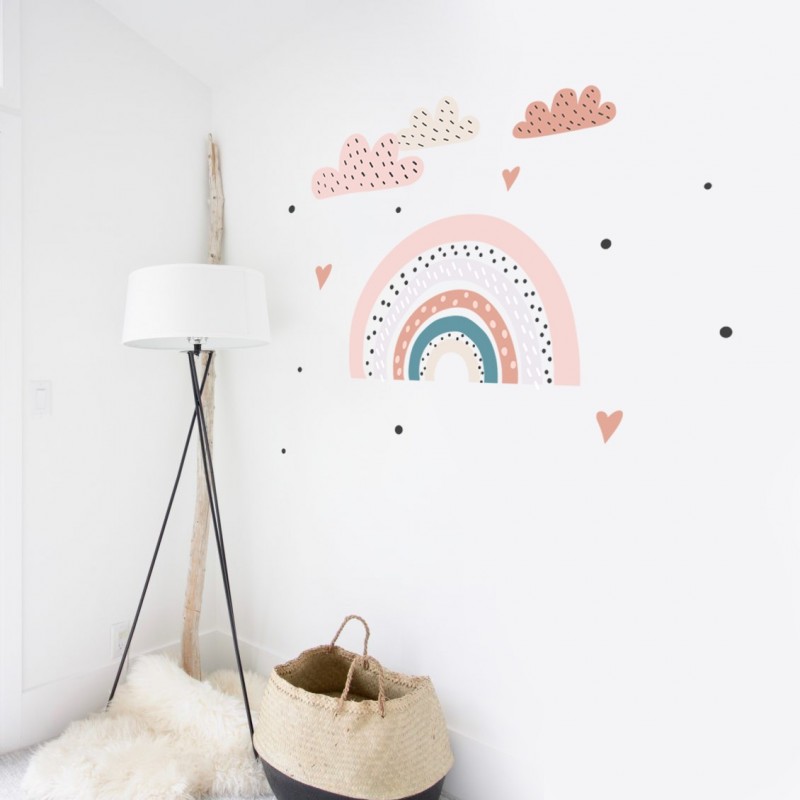 "Rainbow Love” Wall Decal "Rainbow Love” Wall Decal