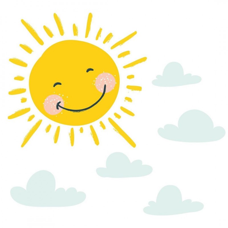 “Rise and Shine” Wall Decal