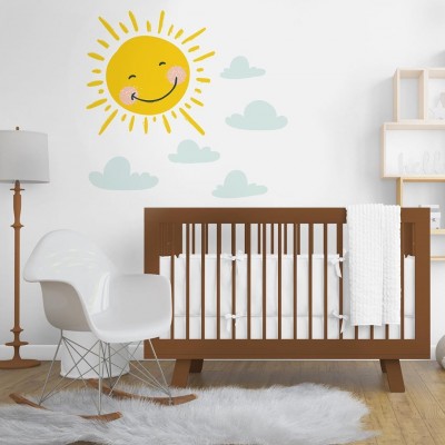 “Rise and Shine” Wall Decal