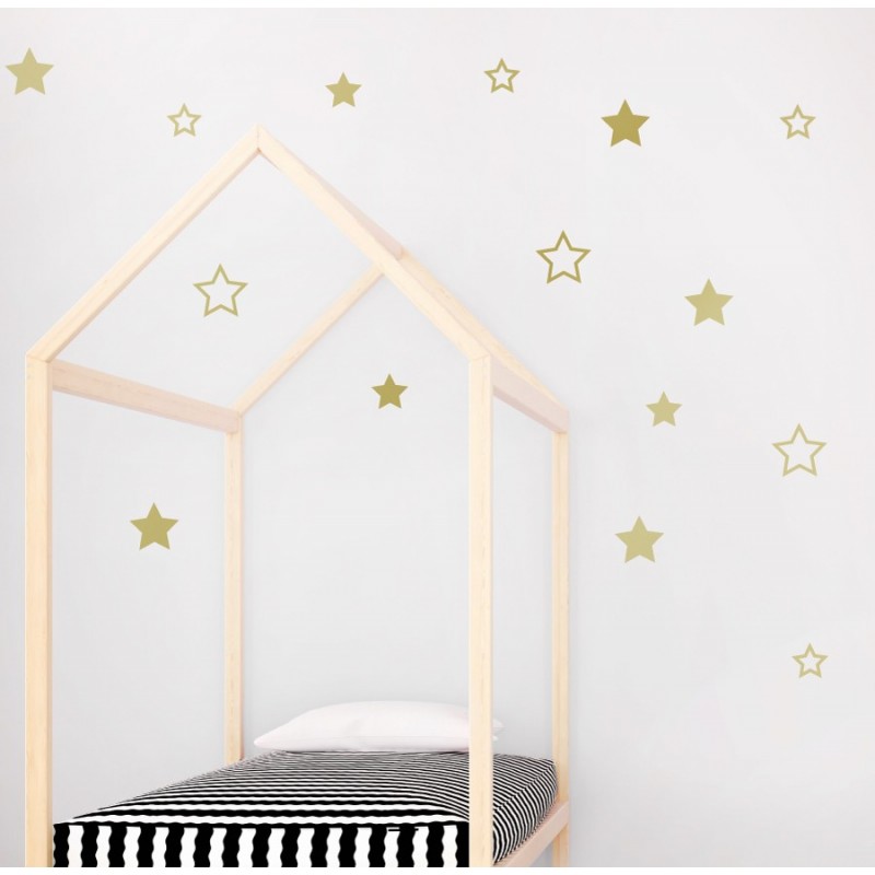 “Set of 100 Stars “ Wall Decal