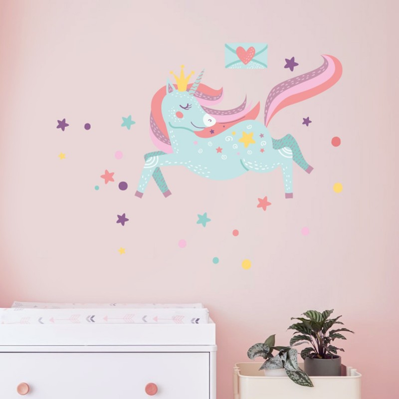 “Star Unicorn” Wall Decal