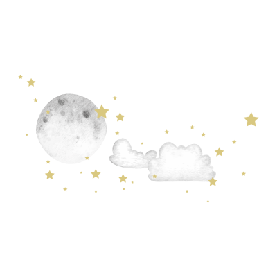 “Starry Night” Kids Wall Decal 2