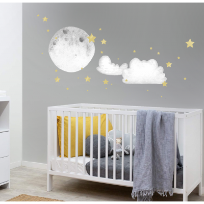 “Starry Night” Kids Wall Decal