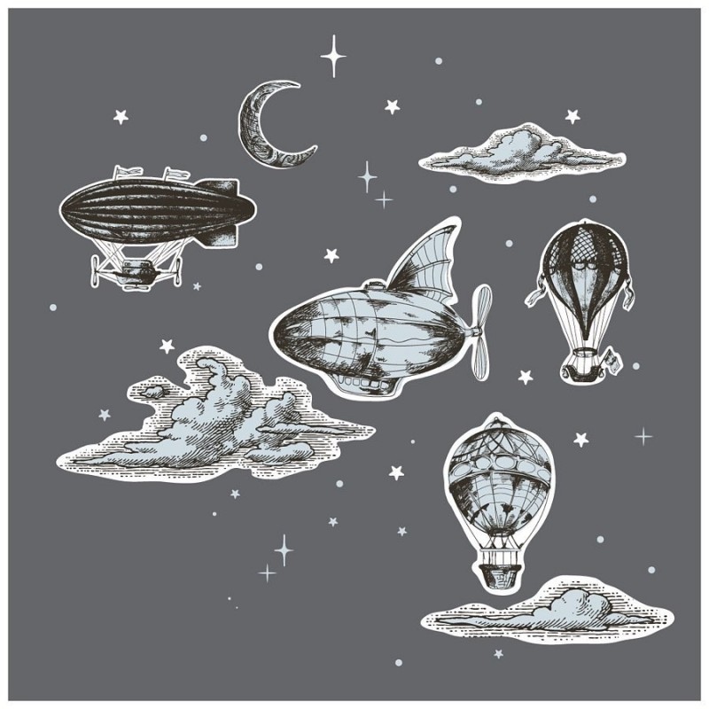 “Steampunk” Wall Decal