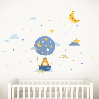 “Teddy Dreams” Wall Decal
