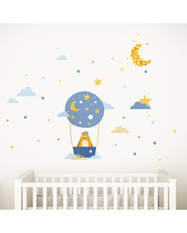 “Teddy Dreams” Wall Decal
