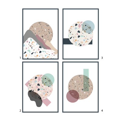 “Terrazzo” Posters Print 2