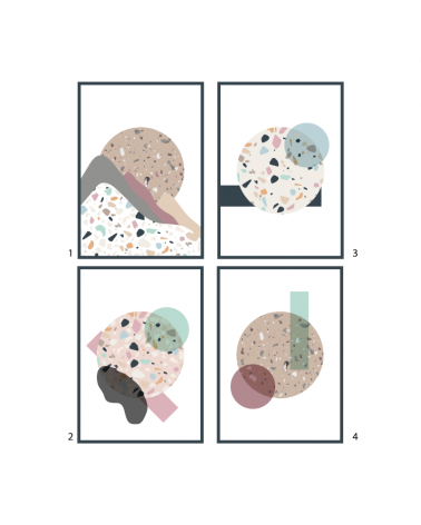 “Terrazzo” Posters Print