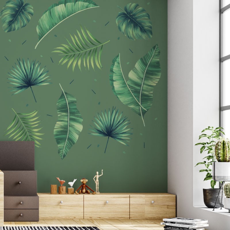 “Tropical Camouflage” Wall Decal