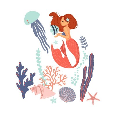 “Underwater world” Wall Decal 2