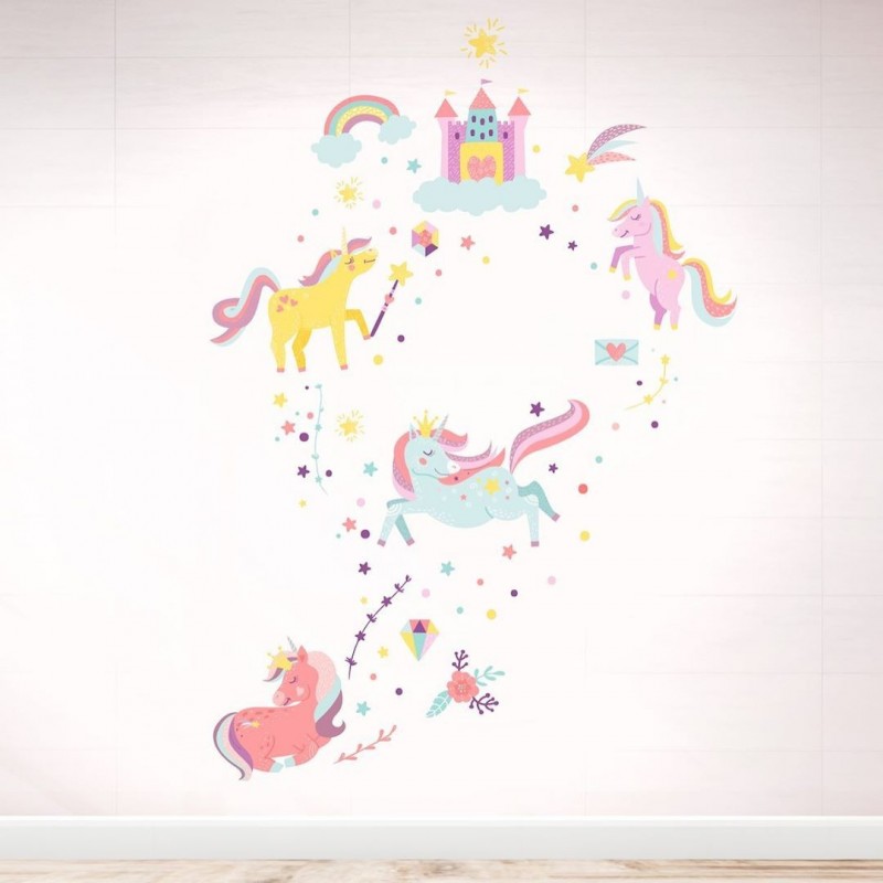 “Unicorn Dream” Wall Decal