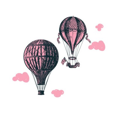“Vintage Air balloons” Wall... 2