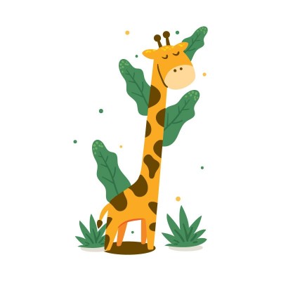 "Giraffe" in “The Jungle”...