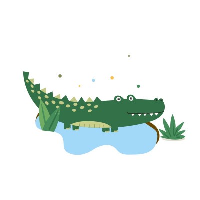 "Crocodile" in “The Jungle”...