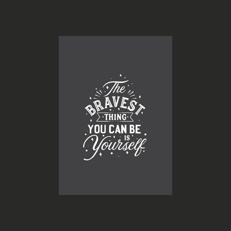 "The Bravest  Thing" poster prints