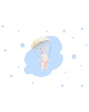“Floating Bunny” Wall Decal