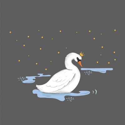 “Night swan princess” Wall... 2