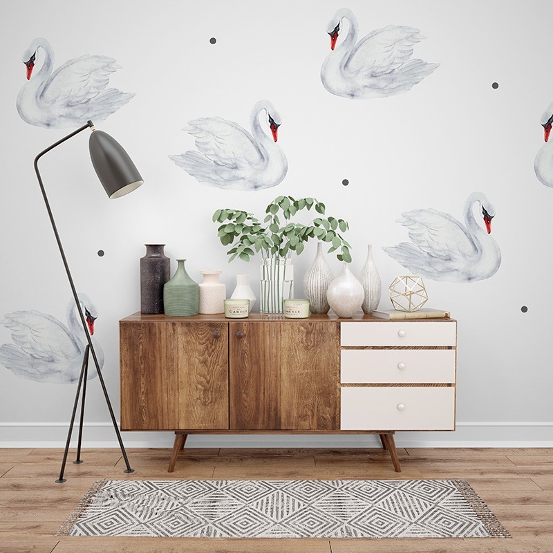 “Perfect Swan” Wall Decal “Perfect Swan” Wall Decal