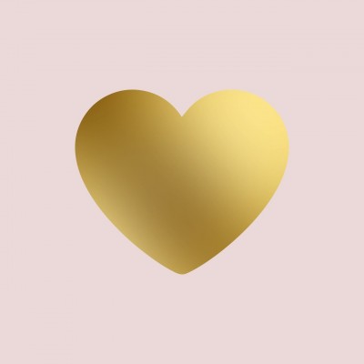 “Big heart of gold” Wall Decal 2
