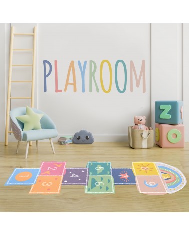 “Playroom Pastel” Wall Decal