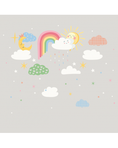 “Day and Night” Wall Decal