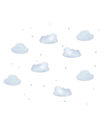 “Cloud Set” Wall Decal