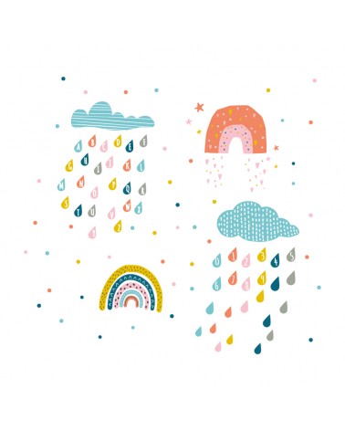 “Alphabets & Numerals” Wall Decal