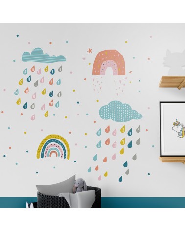 “Alphabets & Numerals” Wall Decal