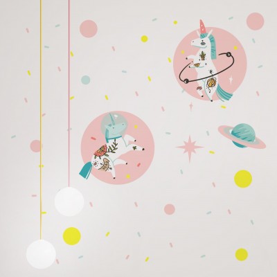 “Space Circus” Wall Decal