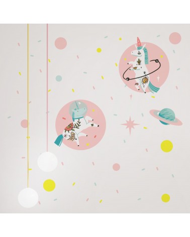 “Space Circus” Wall Decal