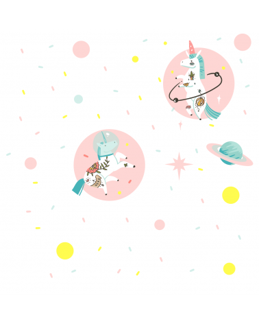 “Space Circus” Wall Decal