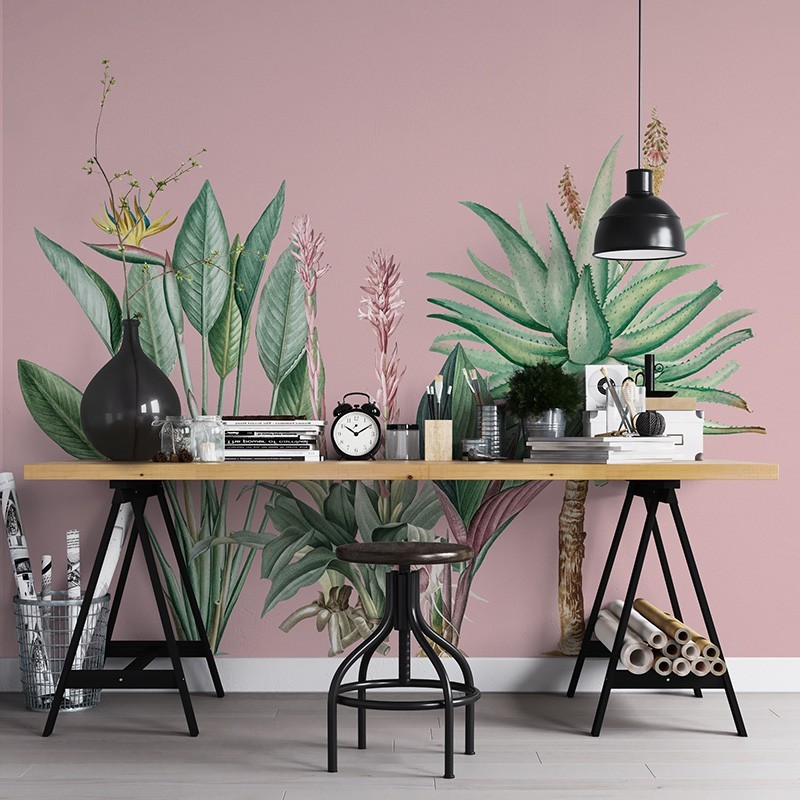 "Exotic Paradise" Wall Decal "Exotic Paradise" Wall Decal