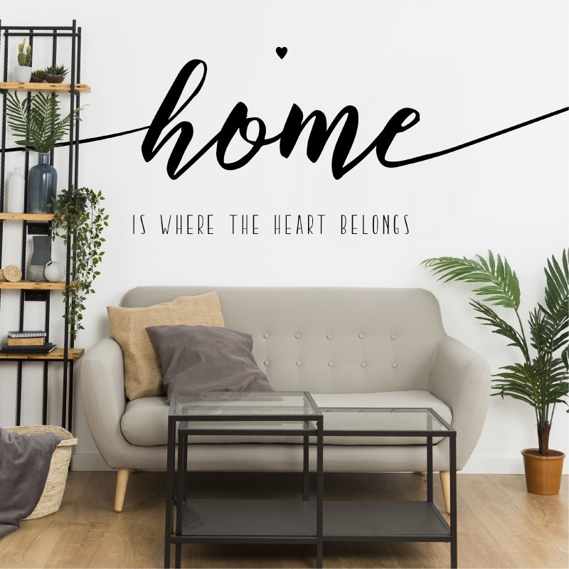 “Home” Living Room Wall Decal-Living Room - Order Online - Paper11