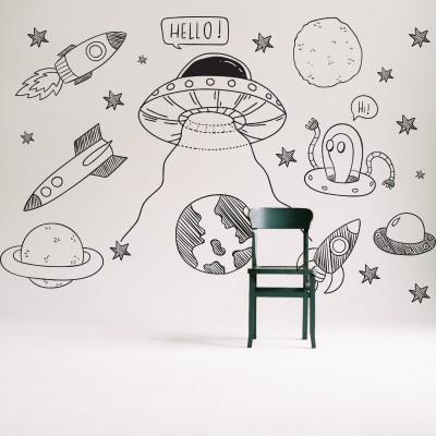 “Astronaut” Kids Wall Decal