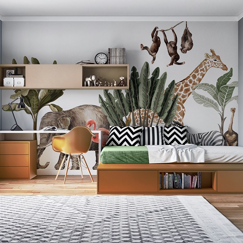 "Tropical Plant 2" Wall Decal in "My...