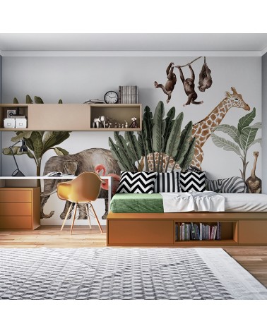 "Tropical Plant 2" Wall Decal in "My Jungle" Collection