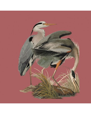 “Asian Cranes” Wall Decal