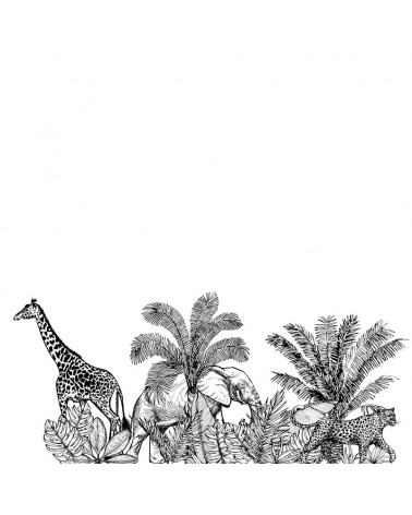 "Leaf 4" Wall Decal in "Wild Place" Collection