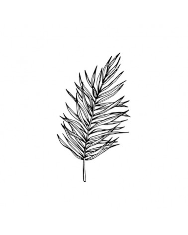 "Leaf 6" Wall Decal in "Wild Place" Collection