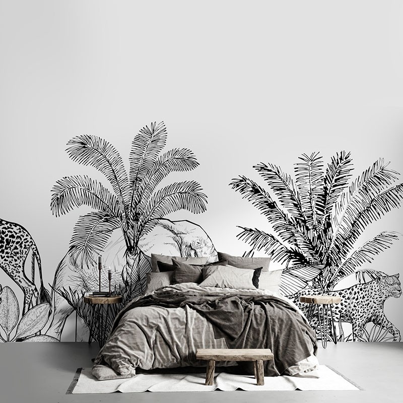 "Leaf 8" Wall Decal in "Wild Place"...