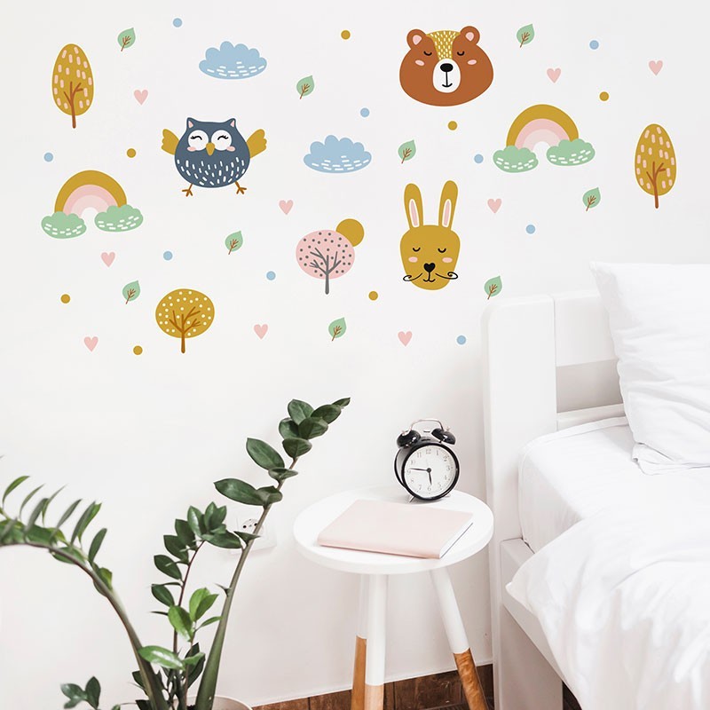 “Wild Woods” Wall Decal