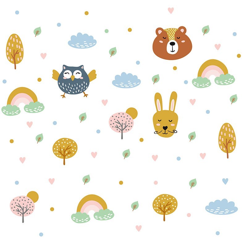“Wild Woods” Wall Decal “Wild Woods” Wall Decal