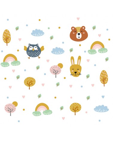 “Wild Woods” Wall Decal
