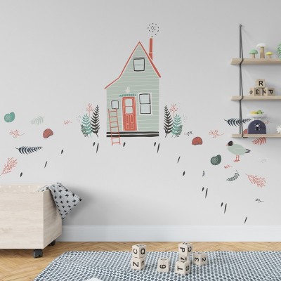 “Beach House” Wall Decal