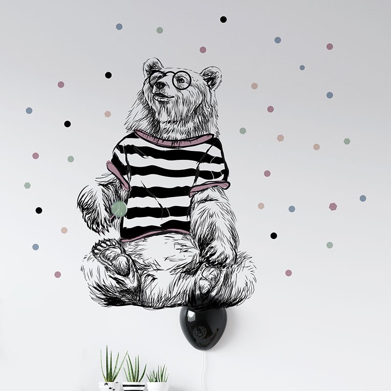 “Lolli Bear” Wall Decal “Lolli Bear” Wall Decal