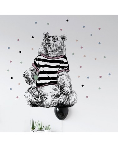 “Lolli Bear” Wall Decal